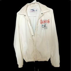 Vintage 80’s-90’s Chalk Line Jacket size small Miami Dolphins